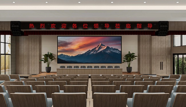 華邦瀛P1.25COB顯示屏，穩(wěn)住大場(chǎng)面，開會(huì)更輕松